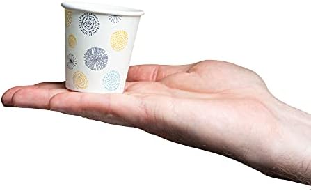 [300 грама] 3 грама. Малки Картонени Чаши За Еднократна Употреба За Мини-Чаши За Изплакване На Устата Баня С Цветя
