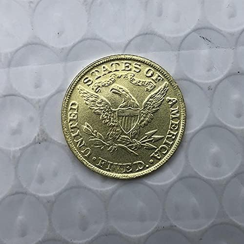 1893 Американски Монети Liberty Орел, Златна Криптовалюта, Любима Монета, Реплика, Възпоменателна Монета, Са Подбрани