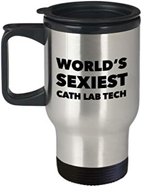 Холивуд и Канап Най-Секси в света Подаръци Cath Tech Lab За Пътуване, Чашата за Кафе с Изолация от Неръждаема Стомана