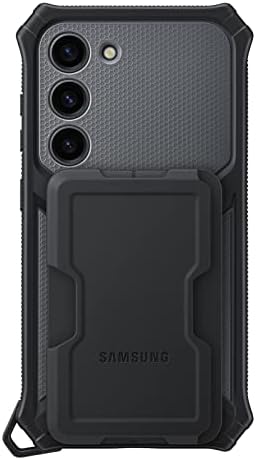 Здрав калъф за телефон SAMSUNG Galaxy S23, Сверхпрочный Защитен калъф с платформа за притежателя на картата с памет,