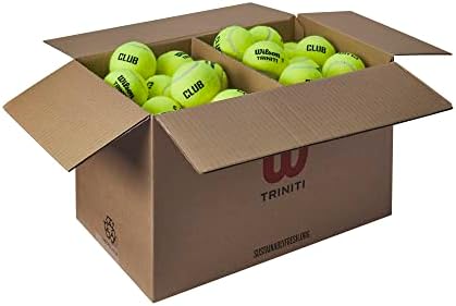 Тенис топки Wilson Triniti, 72 Топката, Картон, Годни за рециклиране, , Жълт, WR8201501