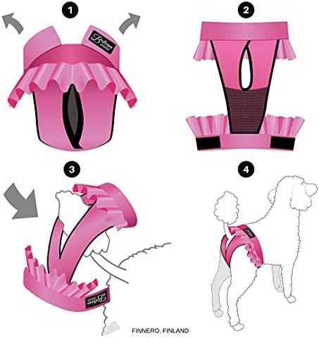 FinNero да Пере Пелени за кучета в стил дамски Балерини - Пелени за Многократна употреба за кучета от женски пол, - Панталони