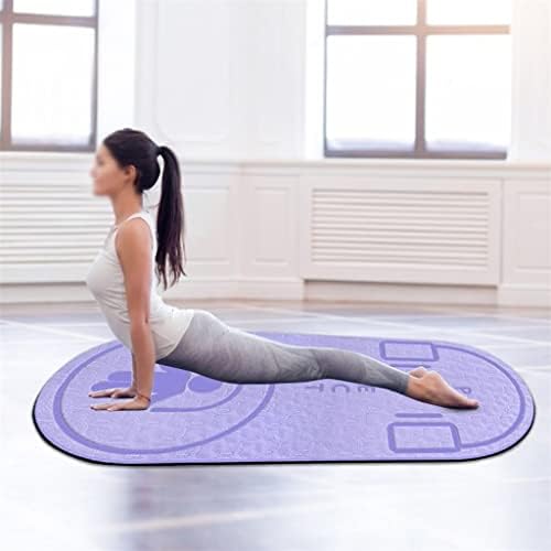 WDBBY Безшумен килимче за йога с въже, и постелката за йога, подложка за пропускане на въжето, Амортизирующий Тъпо килимче