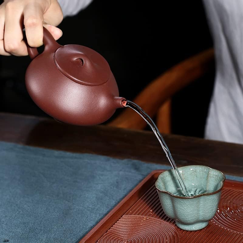Известният coffee от purpurea глина, ръчна изработка, каменна кофа, тенджера с вътрешна стена, чайникът с отточна отверстием名