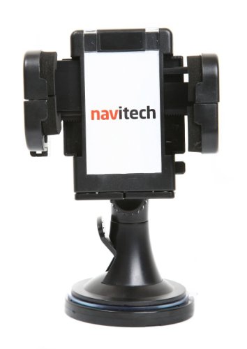 Автомобилна издънка Navitech за предното стъкло/отдушник/табло 3 в 1 Универсален държач за управление на 360 градуса,