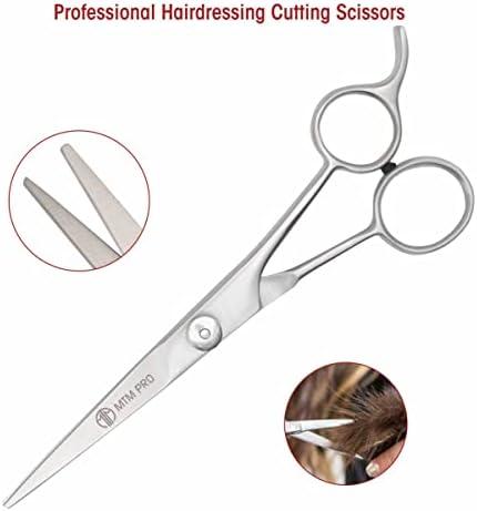 Фризьорски ножици MTM PRO, Ножица за Подстригване на коса, 6,5 инча, Самобръсначка Премиум-клас от Неръждаема Стомана