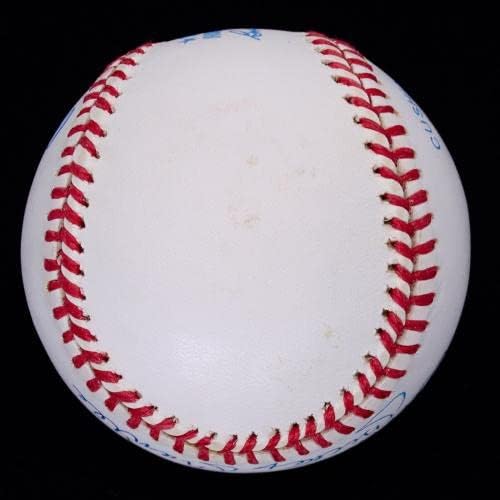 Невероятни Бейзболни Топки Мики Мэнтла и Тед Уилямс С Двоен Подпис OAL JSA LOA XX49117 - Бейзболни Топки С Автографи