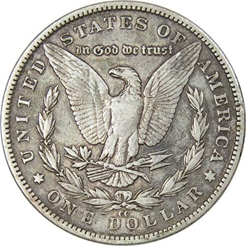Сребърен долар Морган 1890 година на издаване - Много добър