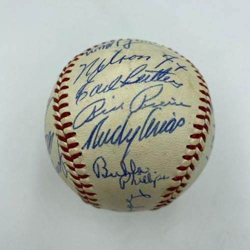 Красива бейзбол екип от 1959 г., Чикаго Уайт Сокс АЛ Чемпс Подписа договор с JSA COA по бейзбол - Бейзболни топки с автографи