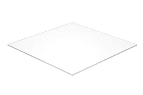 Акрилен лист от плексиглас Falken Design, бял, Прозрачен 32% (7328), 10 x 32 x 1/8