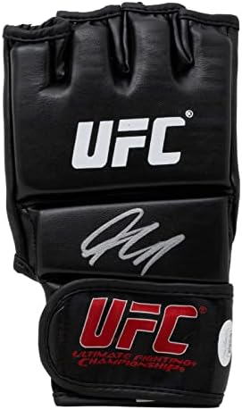 Жорж Сен Пиер Подписа Черна Ръкавица UFC JSA ITP - Ръкавици UFC с Автограф