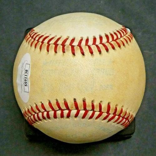 Чико Карраскель подписа бейзболен договор с JSA COA - Бейзболни топки с автографи