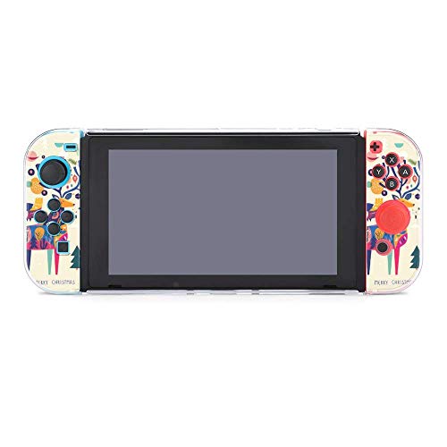 Калъф за Nintendo Switch Коледен Елен Комплект от Пет Елементи Защитен Калъф Аксесоари за Игралната конзола Switch