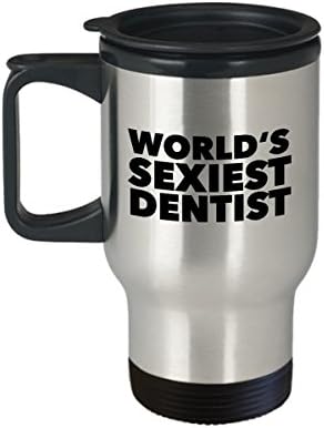 Най-Секси в света Стоматологичен Чаша HollyWood & влакното наблизо С Изолация от Неръждаема Стомана, Чашата за Кафе,