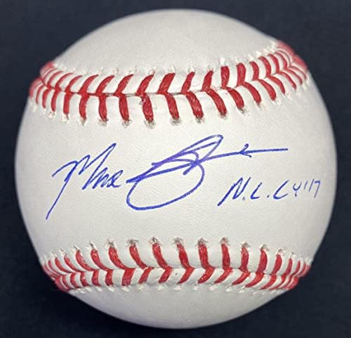Макс Шерцер, на 17 години, NL CY, Бейзболни Топки на MLB с Голографией и Автографи