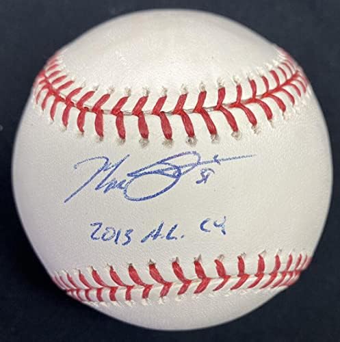 Макс Шерцер 2013 ЕЛ Сай Подписа бейзболни Холограми MLB - Бейзболни топки С Автографи