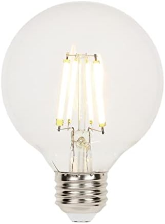 Led лампа Уестингхаус 5317300 капацитет 6,5 W (еквивалент на 60 W) с регулируема яркост G25 с прозрачна нишка с нажежаема