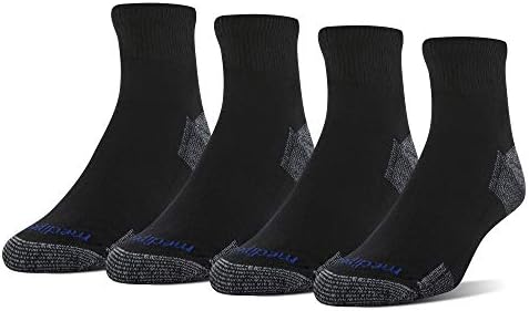 MediPeds унисекс-чорапи за възрастни Nanoglide Quarter, 4 опаковки