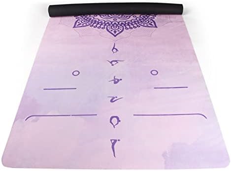 Подложка за упражнения Frcofrf Yoga Mat - Премиум килимче за Йога и Пилатес за жени, Спортни Подложки за дома