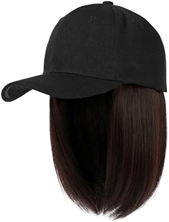 Бейзболна шапка за списание Hot Rod с наращенными коса Директен къса прическа Боб Свалящ шапка за перука