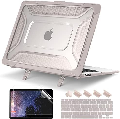 Калъф Batianda с адаптивни име за MacBook Air 13 Инча 2020 2018 2019 A2337 M1 A2179 A1932 с Touch ID, Сверхпрочный устойчив