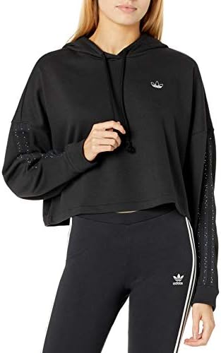 Укороченная hoody с качулка за жени adidas Originals за баскетбол