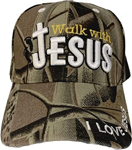 Маркова бродирани пешеходната шапка Black Duck с регулируема бейсболкой Jesus - Достъпна в няколко цвята