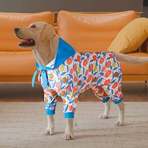 Гащеризон за кучета LovinPet Pitbull, Защита от ултравиолетови лъчи и Грижа за рани, Облекчаване на тревожност, Удобна Пижама за Кучета, Джеммы за кучета със Светлоотразит?