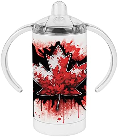 Чаша за Sippy от листата на Канада - Графична Детска чаша За Sippy - Canada Sippy Cup