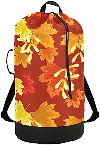 Есенни листа, Чанта за дрехи за Деня на благодарността, тежка Раница за дрехи с плечевыми ремъци, дръжки, пътна чанта