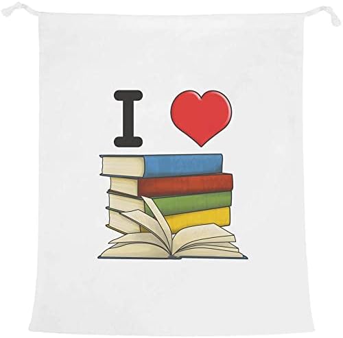 Чанта за пране/съхранение Azeeda 'I Love Books' (LB00022256)