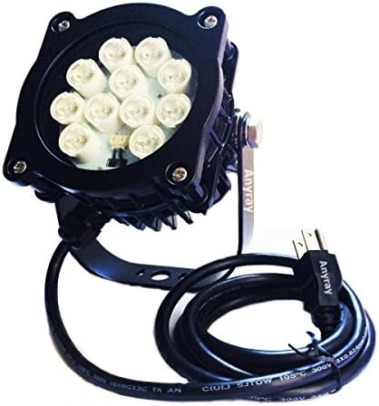 Anyray LED Вътрешен и външен 16-ватов led узконаправленный лампа с лъч 15 ° (подмяна на 100 Вата) Ярка Бяла Светлина
