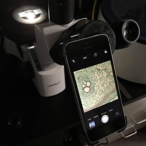 Адаптер за камера LaBOT Microscope за iPhone (само в джоба, без обектив) (iPhone Xs Max, orange)