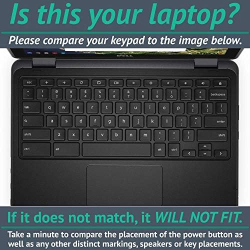 Корица MightySkins е Съвместима с Dell Chromebook 11 3189 - Однотонная тюркоаз | Защитно, здрава и уникална vinyl стикер