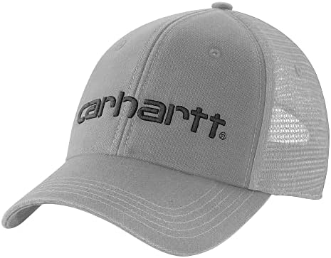Мъжка шапка с графичен логото на Carhartt от брезент с вкара облегалка