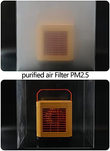 ZiFei Преносим Вентилатор за Климатик USB Акумулаторна Тенис на Охладител на въздуха с Отрицателни Йони Мини Охлаждащ