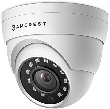 Куполна Външна камера за сигурност Amcrest AMC4MDM28-W UltraHD 1520P 2688TVL