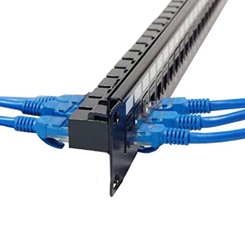 Съединител Tedgetal Cat6 Keystone Конектор RJ-45 Ethernet Поставяне на 10 Бр. Конектор за Жена до Женския Вградения Удлинителю,