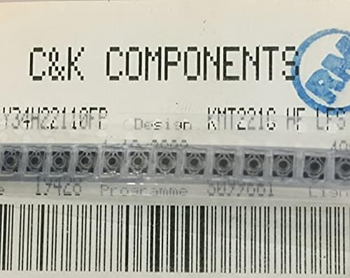Микропереключатель KMT221G 3 * 2.6 * 0.65 Тактильная бутон Tact SMT 3x2.6x0.65 за C & K - (Размер: 100шт)