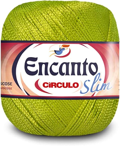 Тънка прежда Encanto от Círculo – Sport от вискоза (опаковка от 1 крушка) – 3,52 унция, 262 ярд – Цвят 5564