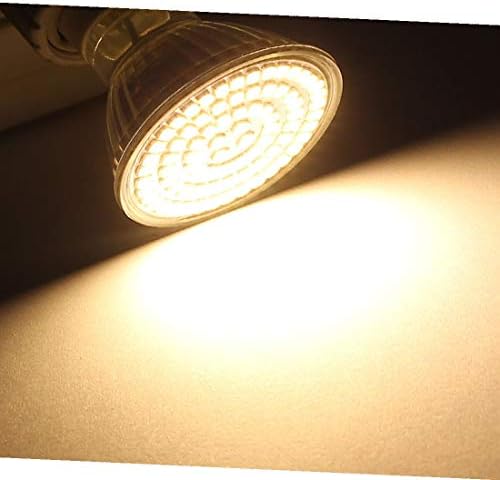 Нов Lon0167 220v GU10 led лампа 8 W 2835 SMD 80 led ' S, прожектор, лампа с нажежаема жичка, топло бяло (220v GU10 led
