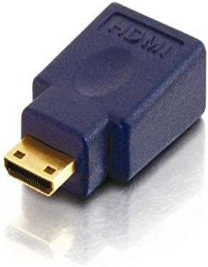C2G Mini HDMI-HDMI, HDMI Адаптер, Адаптер за Скоростта Female-Male, Синьо, Кабели в комплекта 40435