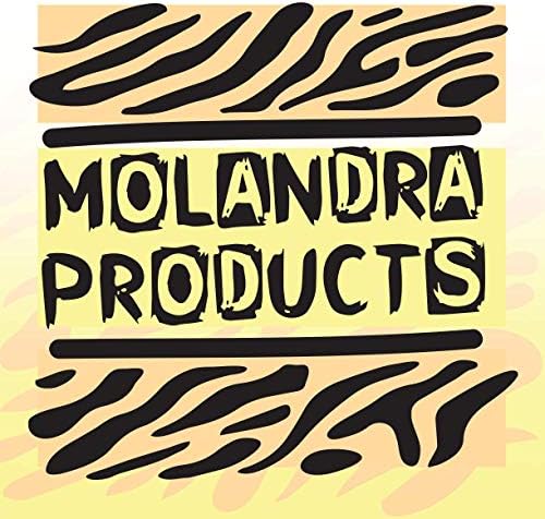 Molandra Products Пътуване във времето - Гадно - Чаша за пътуване от Неръждаема Стомана от 14 унции, Бяла