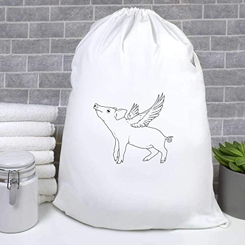 Чанта за дрехи Azeeda 'Flying Pig' /Пране /Съхранение (LB00023456)