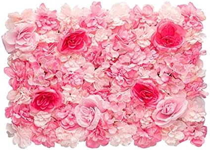 Стенни Панела с цветя Unestar, Роза, 3D Цветен Декор за стени, Копринени Цветя за Сватбен Фон, Рожден Ден, Стаите са