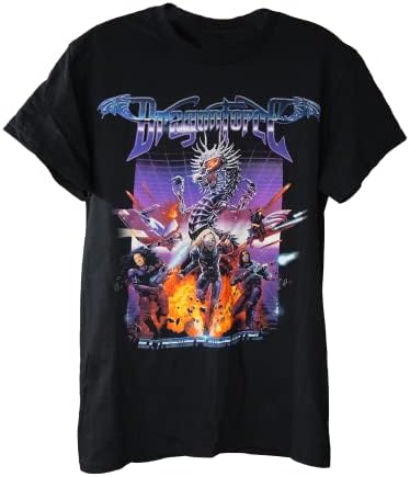 Тениска Dragonforce Extreme Power Metal 2022 Tour Tee (Официален стоката)