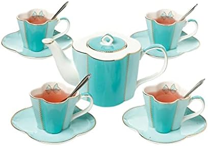 WPYYI Комплект за Следобеден чай, Набор от Производството на Съдове за готвене, електрическа Кана с Чайным Филтър, чаши