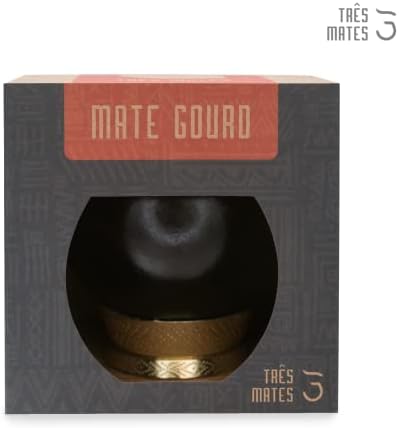 YERBA MATE GOURD (оригинална натурална чаша за вашата половинка ръчно изработени), събрани ръчно от дърветата Поронго в Аржентина (тъмно кафяво