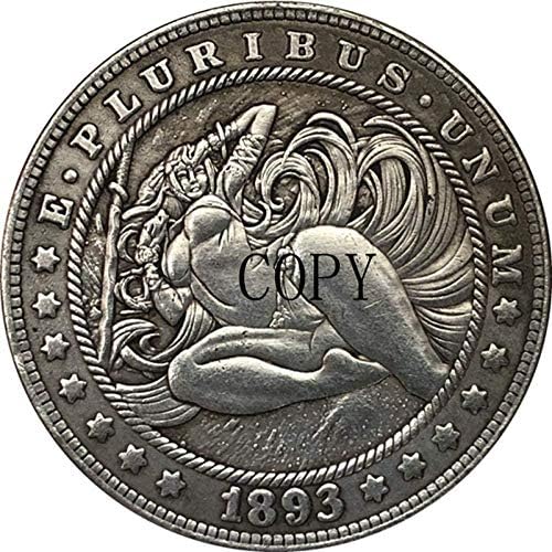36 Различни Видове Никелови монети Hobo САЩ Morgan Dollar КОПИЕ на монети-1893-S COPYSouvenir Новост Монета Подарък за