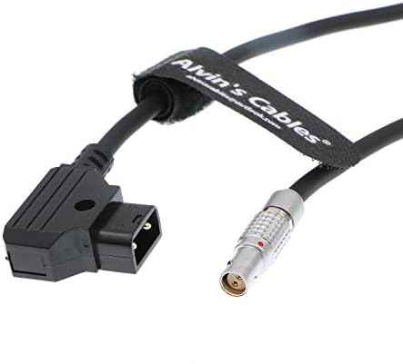 Кабели Alvin's 2-Пинов конектор за свързване на захранващия кабел D-кран за камера Red Komodo